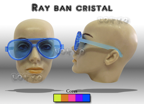 Óculos de festa Ray ban cristal